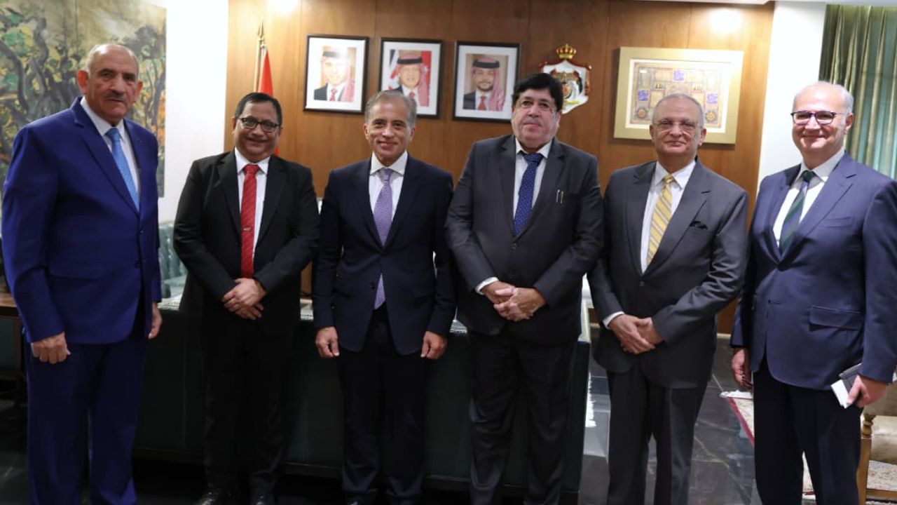 India Jordan Friendship Will Boost Fertilizer Sector Iffco Chairman Dileep Sanghani Meets Jordan Pm Jaffer Hassan