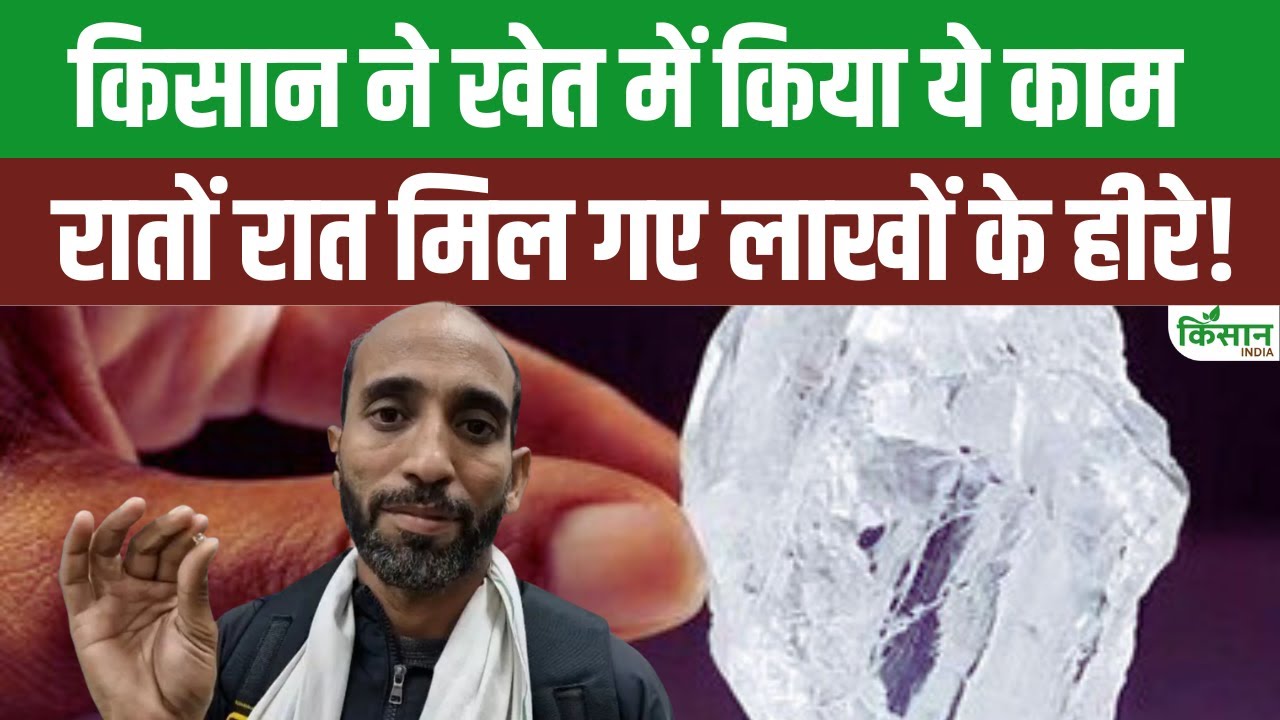 Panna Farmer Became Millionaire Overnight After Find Diamonds Worth Lakhs Rupees In His Field Madhya Pradesh