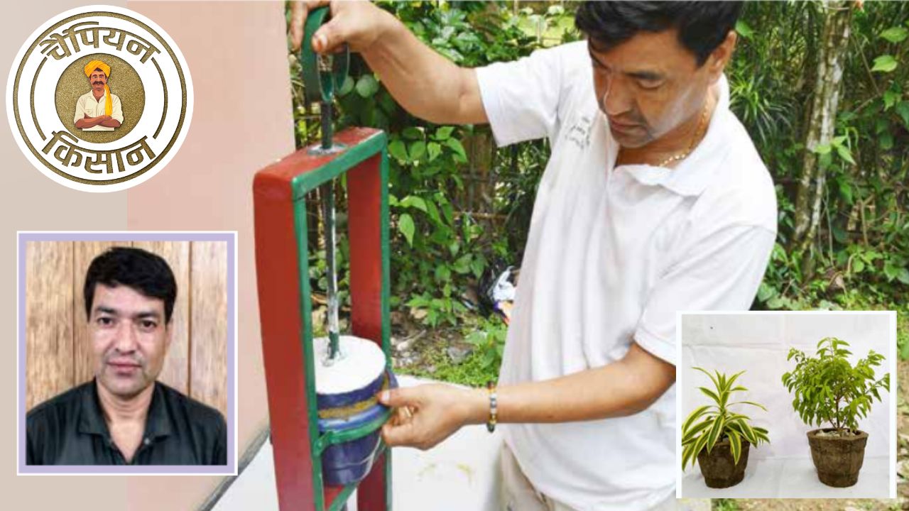 champion kisan Milan Jyoti das from assam kisan india