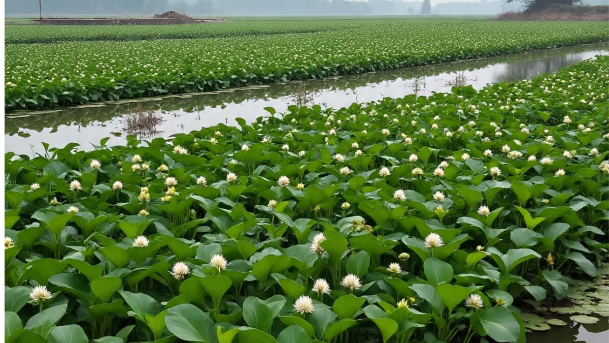 Water Chestnut Cultivation Correct Method Cultivation Improved Varieties And Benefits Water Chestnut