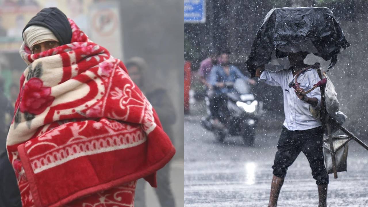 North India Cold Wave Severe Winter Weather Update Heavy Rain Alert In Six States Temperature To Drop Imd Warning