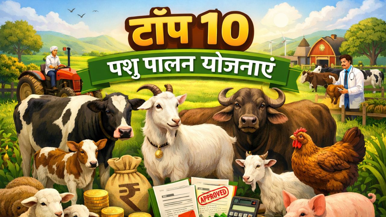 Kisan Diwas 2025 Government Animal Husbandry Schemes 10 Best Pashupalan Yojna For Farmers