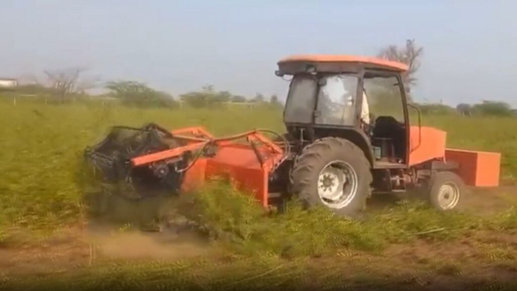 henna harvester machine Jodhpur Agriculture University scientists