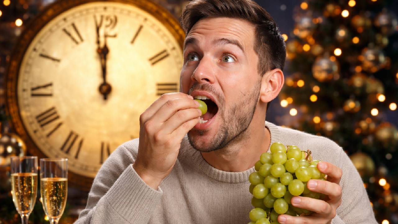 Spain New Year Tradition Eating 12 Grapes At Midnight For Good Luck And Prosperity