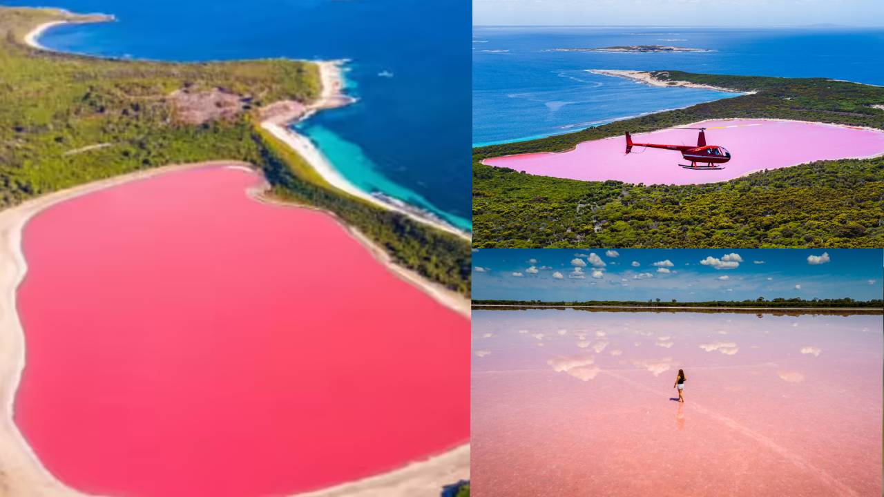 Why This Lake Turns Pink: Scientists Reveal the Mystery Behind Bubblegum-Colored Water