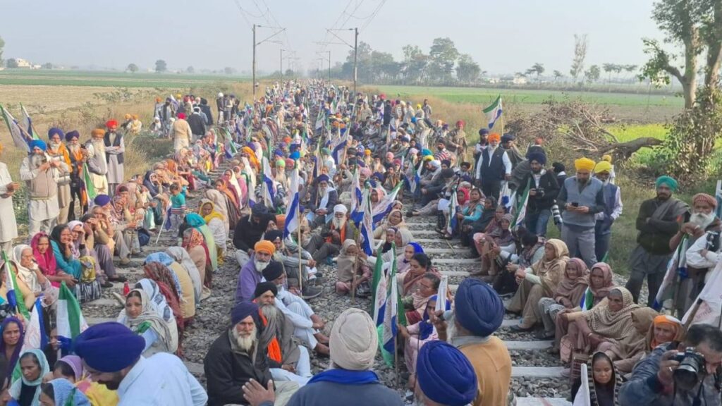 punjab Farmers protest over electricity amendment bill