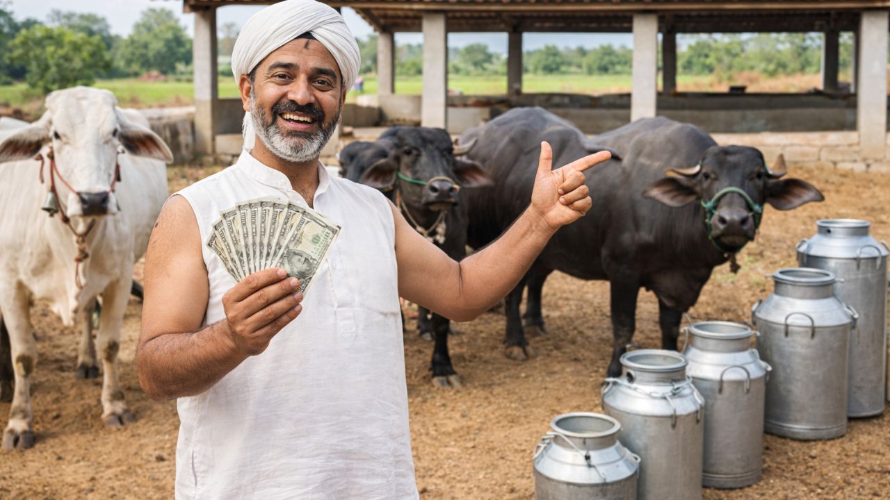 Mp Dr Bhimrao Ambedkar Dairy Yojana 42 Lakh Loan Plus Subsidy Details