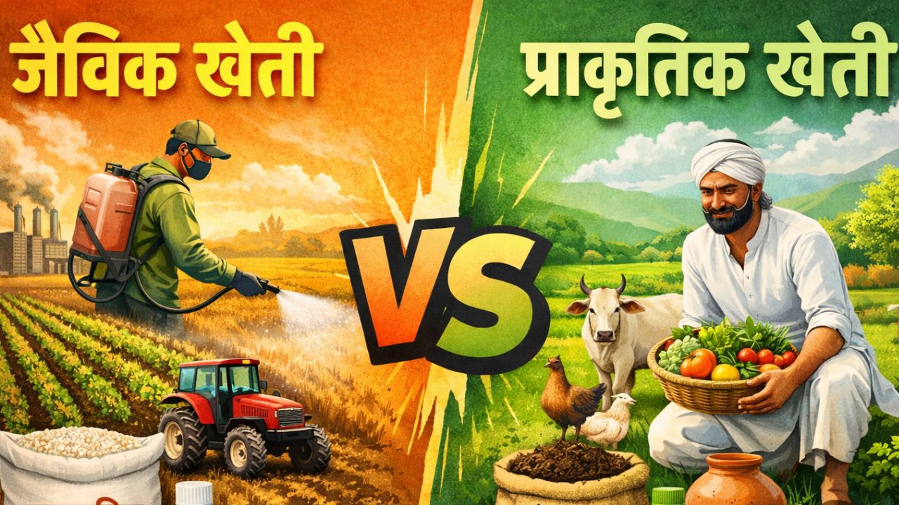 Tips For Farmers Natural Vs Organic Farming Difference Zero Budget Farming Benefits