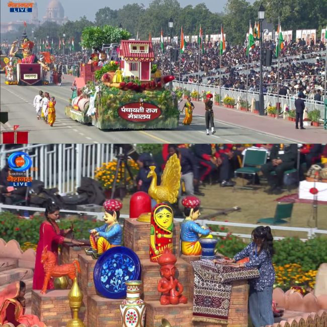 Republic Day 2026 Tableau Showcased Rural India