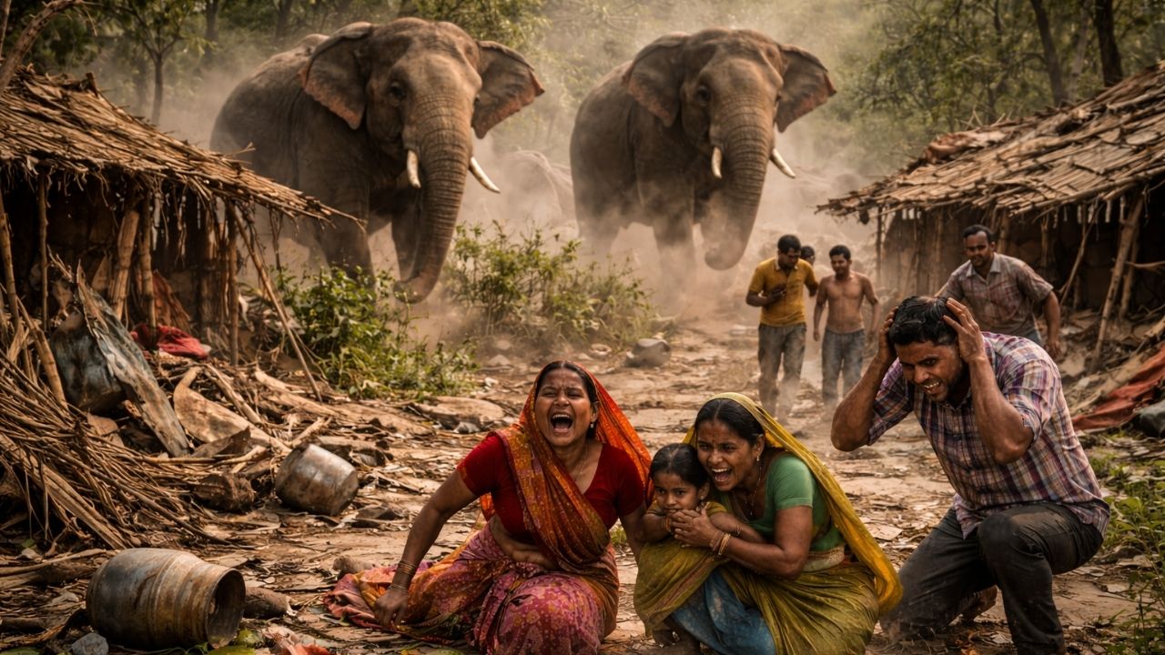 Elephant Terror In Jharkhan 22 People Dead In 11 Days