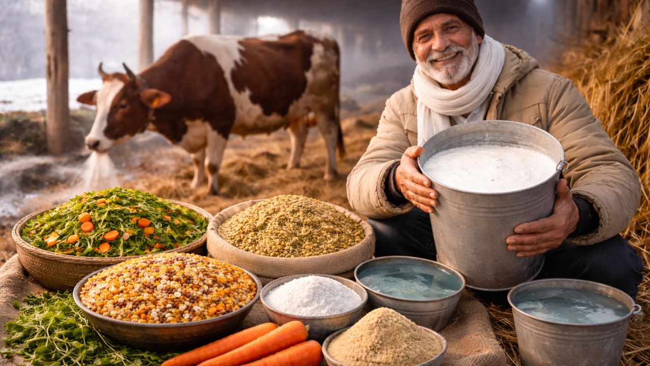 Even In Cold You Can Get Buckets Milk Just Make These Small Changes To Your Animal Diet