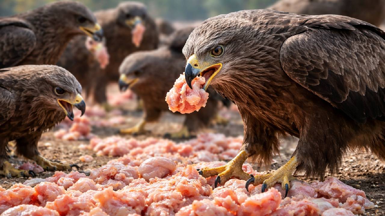 Republic Day 2026 Delhi Air Show Bird Safety Plan Chicken Feeding To Prevent Bird Strikes Indian Air Force
