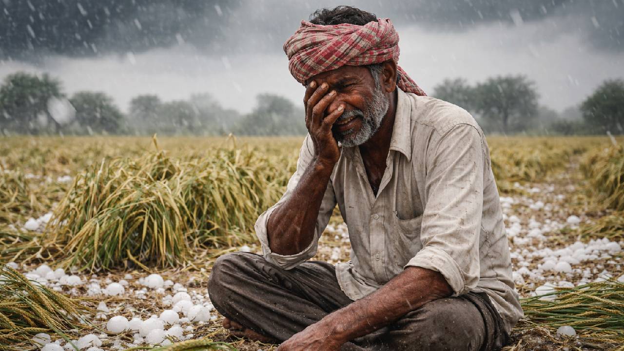 Madhya Pradesh Hailstorm Unseasonal Rain Crop Damage Farmer Compensation Relief Announcement 2026