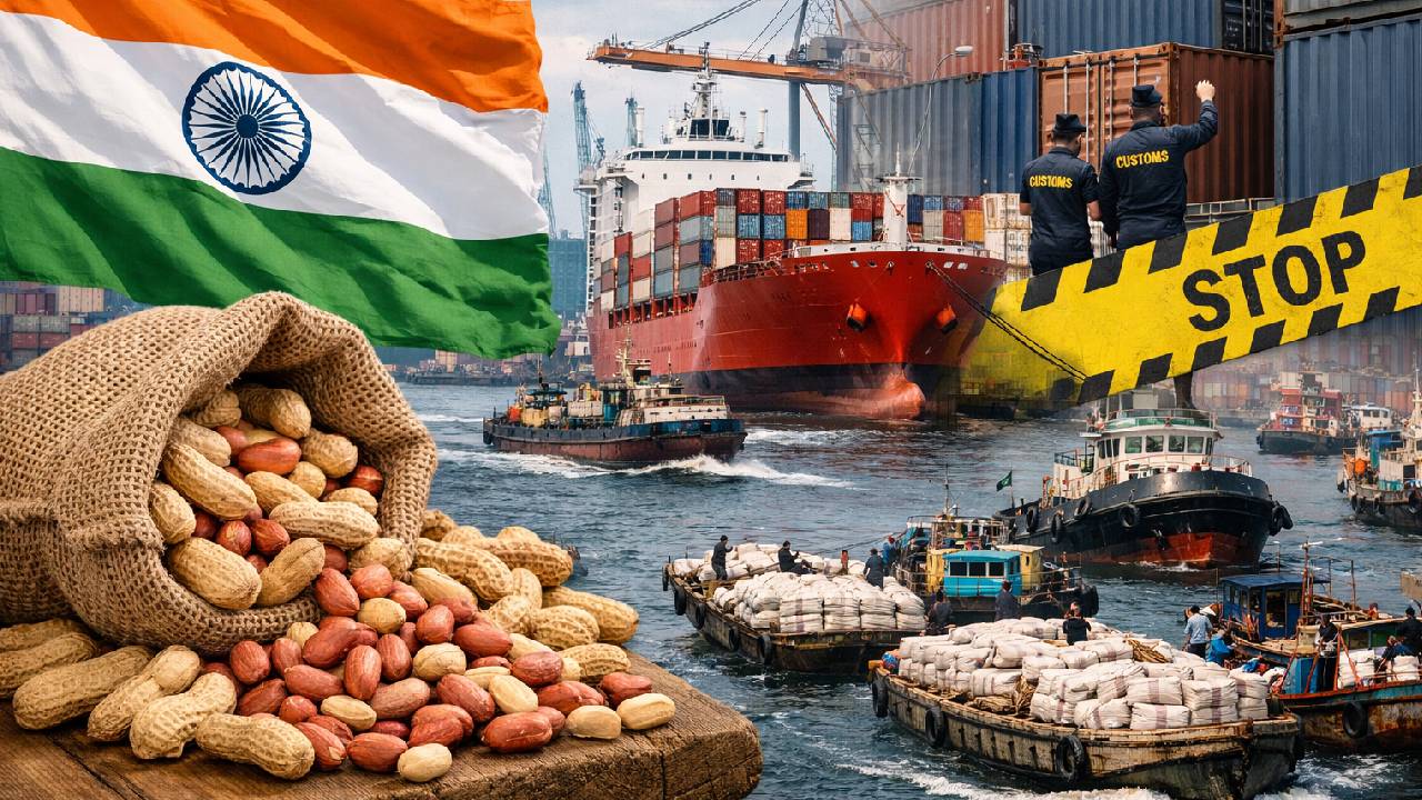 Indonesia Seizes Illegal Groundnut Imports From India Crackdown On Smuggling Via Malaysia Aflatoxin Concerns 2026