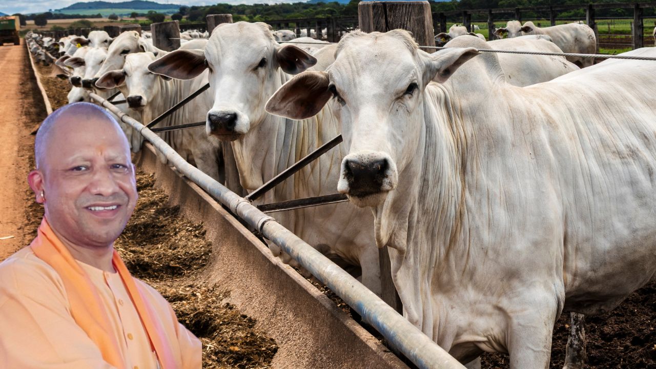 Cm Yogi Released Rs 56 Crore For New Cow Shelters In 16 Districts And Green Fodder Silage Tender To Complete Till Feb 2026