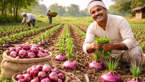 प्याज बुवाई से पहले खेत में मिला दें जली हुई ये राख, बड़े-बड़े होंगे कंद.. स्वाद में भी आएगा निखार
