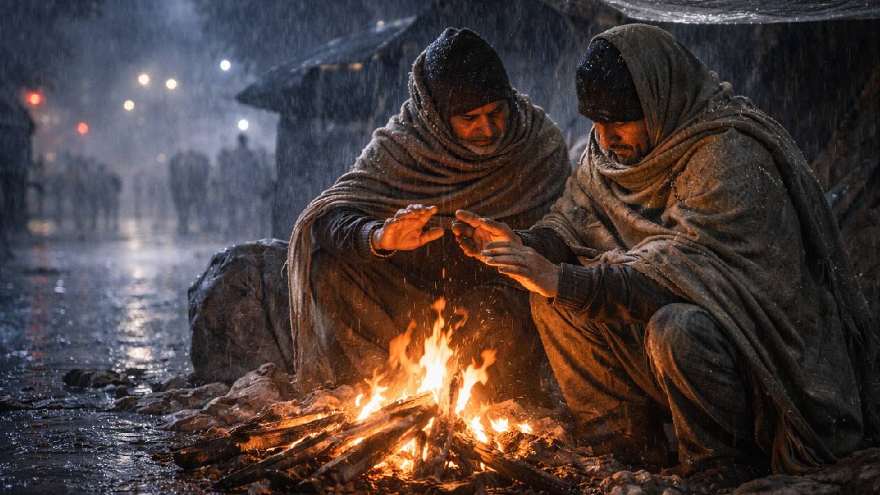 North India Weather Update Delhi Rain Kashmir Himachal Snowfall Imd Forecast