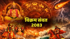 Vikram Samvat 2083: ‘रौद्र’ नाम से शुरू होगा हिंदू नववर्ष 2026, क्या बढ़ेंगी प्राकृतिक आपदाएं और बाजार में हलचल? Vikram Samvat 2083: ‘रौद्र’ नाम से शुरू होगा हिंदू नववर्ष 2026, क्या बढ़ेंगी प्राकृतिक आपदाएं और बाजार में हलचल?