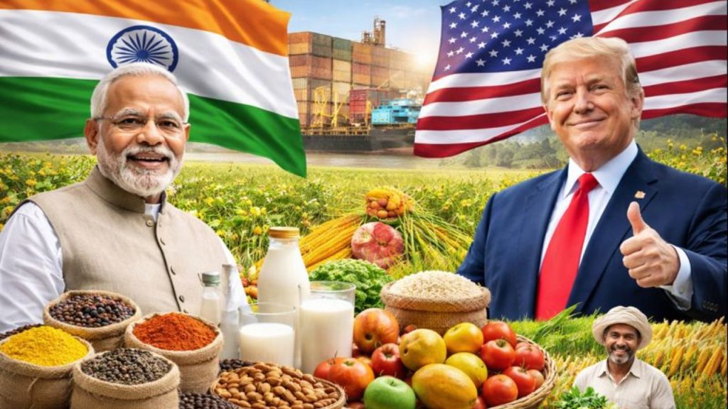 अमेरिका में भारतीय उत्पाद होंगे सस्ते: इस डील के तहत भारतीय सामानों पर अमेरिकी टैरिफ करीब 18% तक घटेगा, जिससे भारतीय उत्पाद अमेरिका में ज्यादा प्रतिस्पर्धी बनेंगे और निर्यात को बढ़ावा मिलेगा.