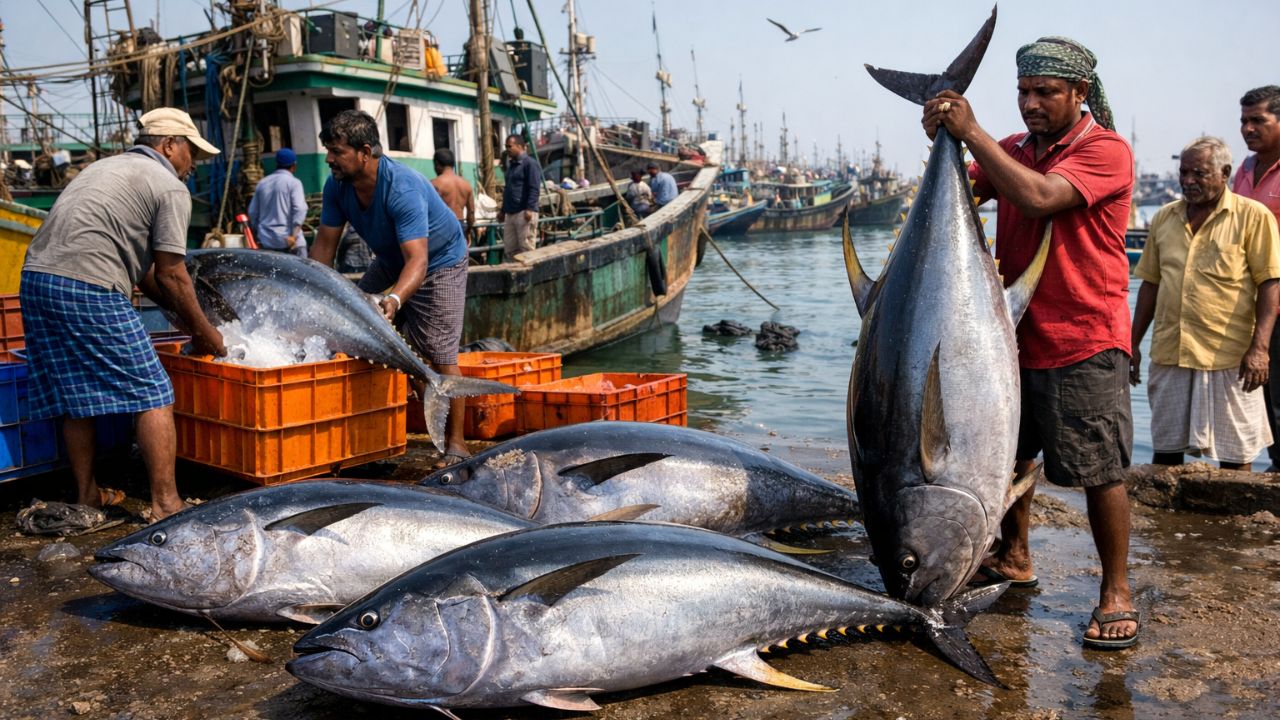 Eez Access Pass Launched In Veraval Making Easier Access Expensive Fish Like Tuna