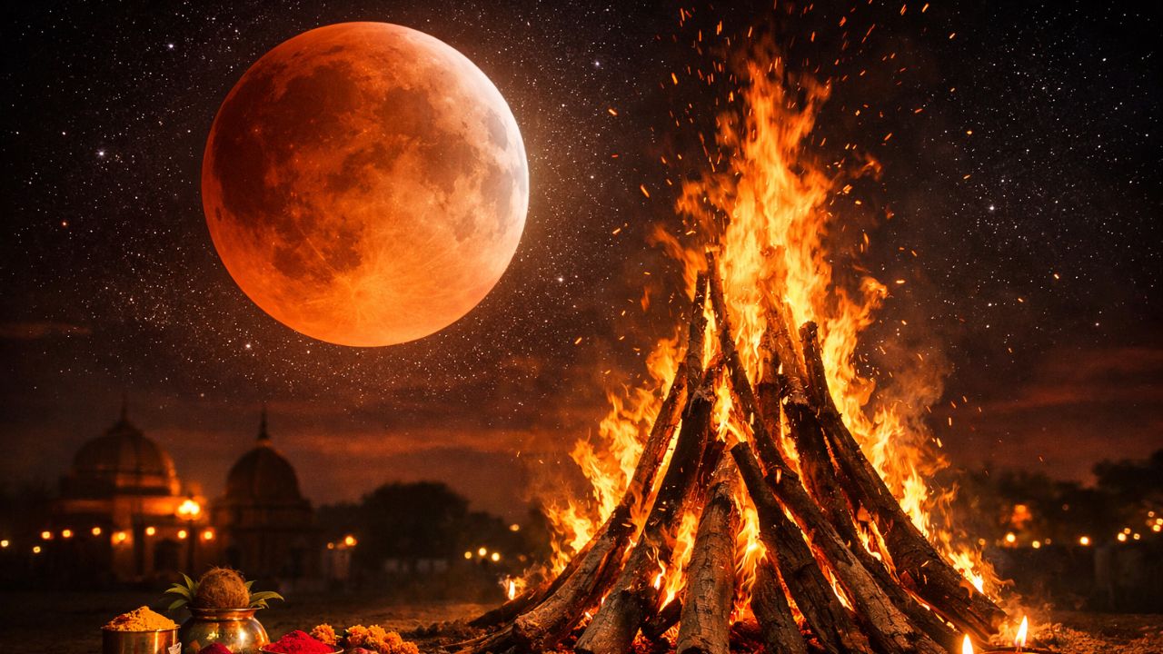 Lunar Eclipse Visible On March 3 Clear Your Confusion Knowing Correct Date And Time Holika Dahan