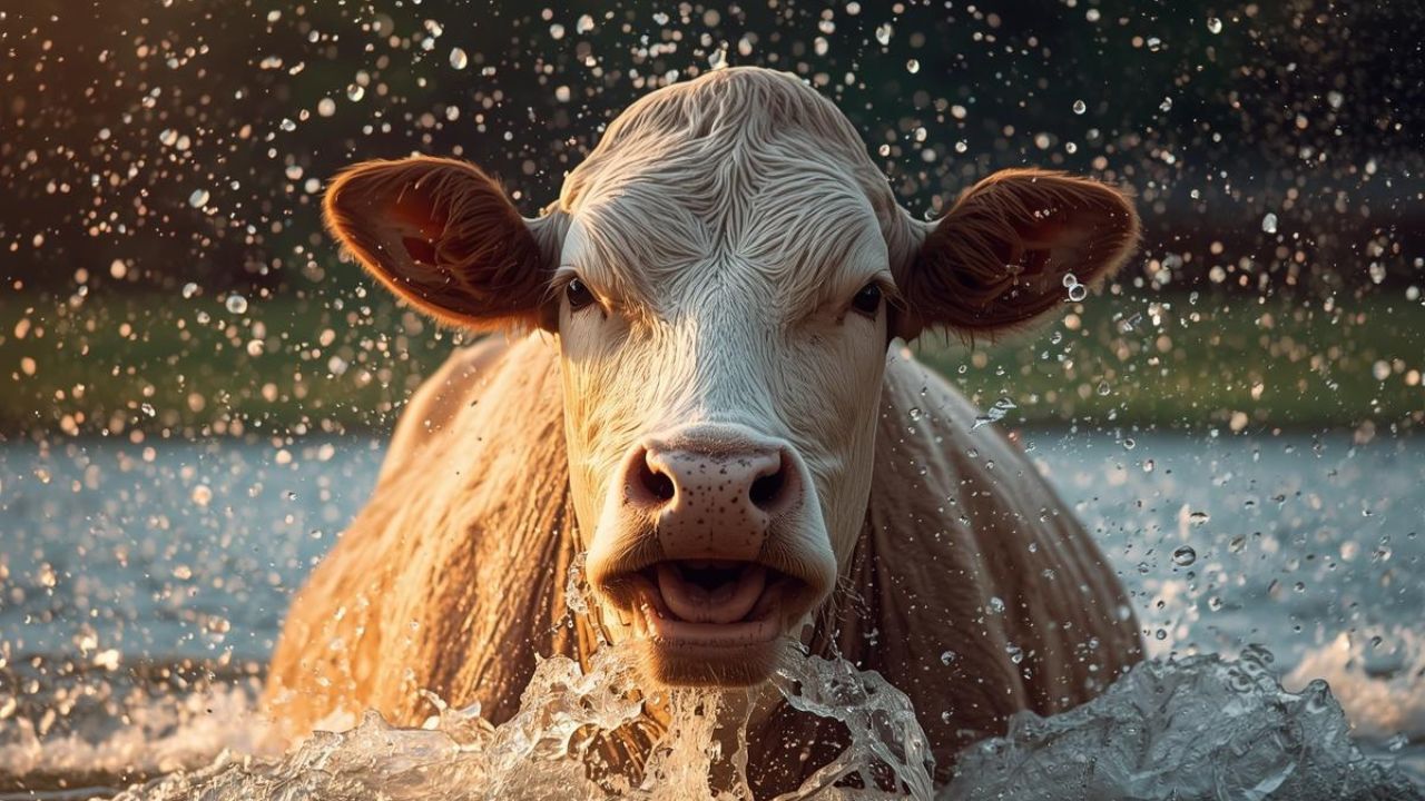 Todays Insight Right Time To Bath Cow To Increase Milk Production Gay Ko Nahlane Ka Sahi Samay