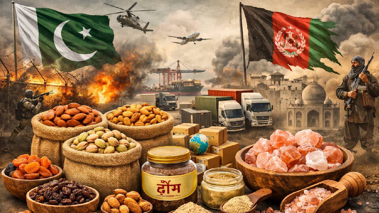 India Afghanistan Trade Impact Pakistan Afghan Tensions Imports Dry Fruits Hing Spices Chabahar Port Supply Chain Analysis 2026