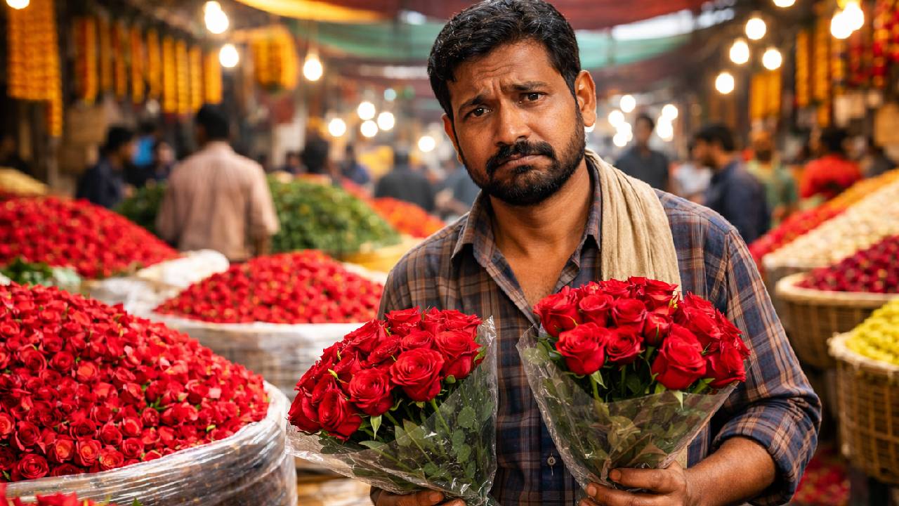 Valentines Week Rose Price Hike Demand Supply Crisis Small Florists Losses India 2026