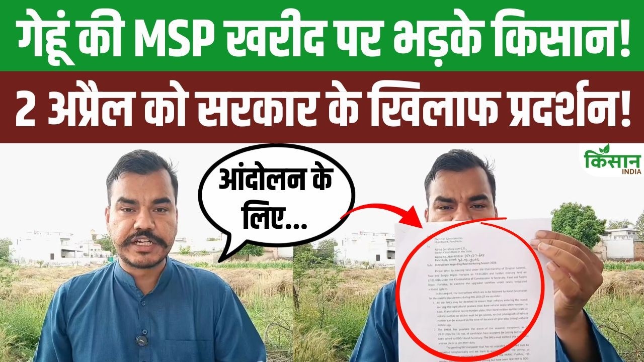 Farmer Leader Abhimanyu Kohar Lashes Out At Wheat Msp Procurement Rules Warns Major Agitation Haryana On April 2