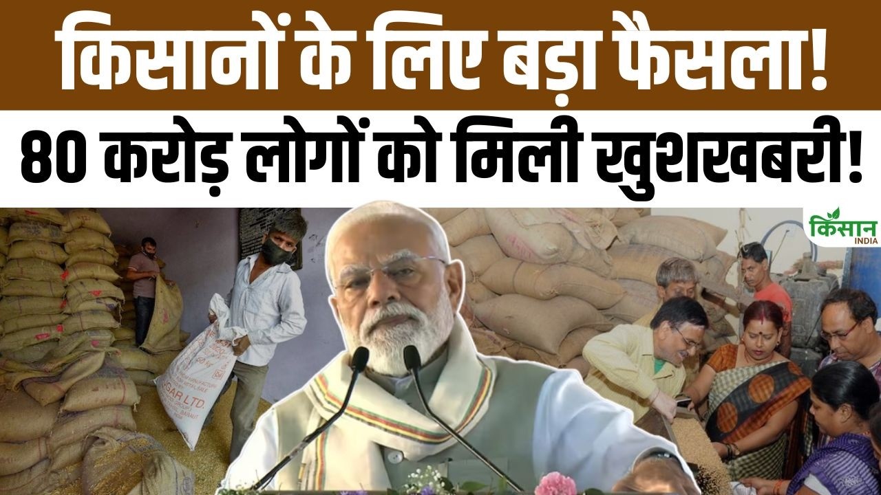 Big Relief Farmers And Poor Families 80 Crore Ration Card Holders Get Free Ration For Three Months