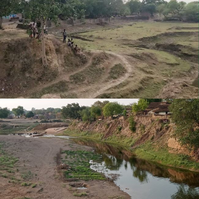 Bundelkhan river dry and water crisis