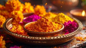 गाय के गोबर की राख और गुलाब की पंखुड़ियों से बनाया गुलाल, चुकंदर, पालक, जामुन की पत्तियों का इस्तेमाल 