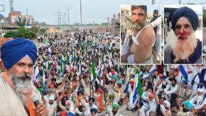 पंजाब पुलिस का किसानों पर लाठीचार्ज, 12 से ज्यादा किसान बुरी तरह जख्मी.. अमृतसर में जुटे हजारों किसान