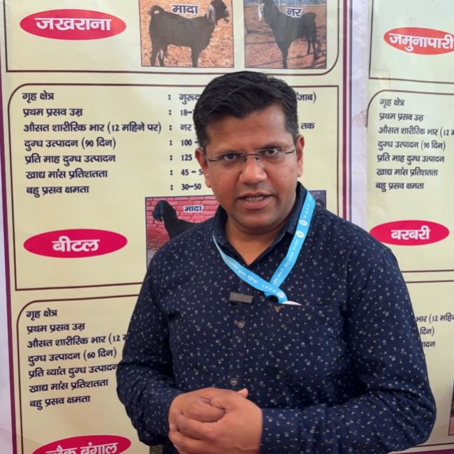 Goat Farming, Barbari Goat, Jamunapari Goat, Goat Diseases, Livestock Farming, Goat Breeding, Dr Y K Soni, scientist at Central Institute for Research on Goat