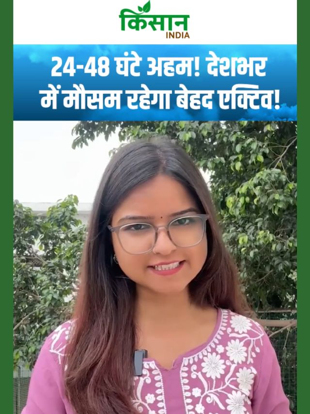 24-48 घंटे अहम! देशभर में मौसम रहेगा बेहद एक्टिव, मौसम सिस्टम  से बदलेगा रुख!
