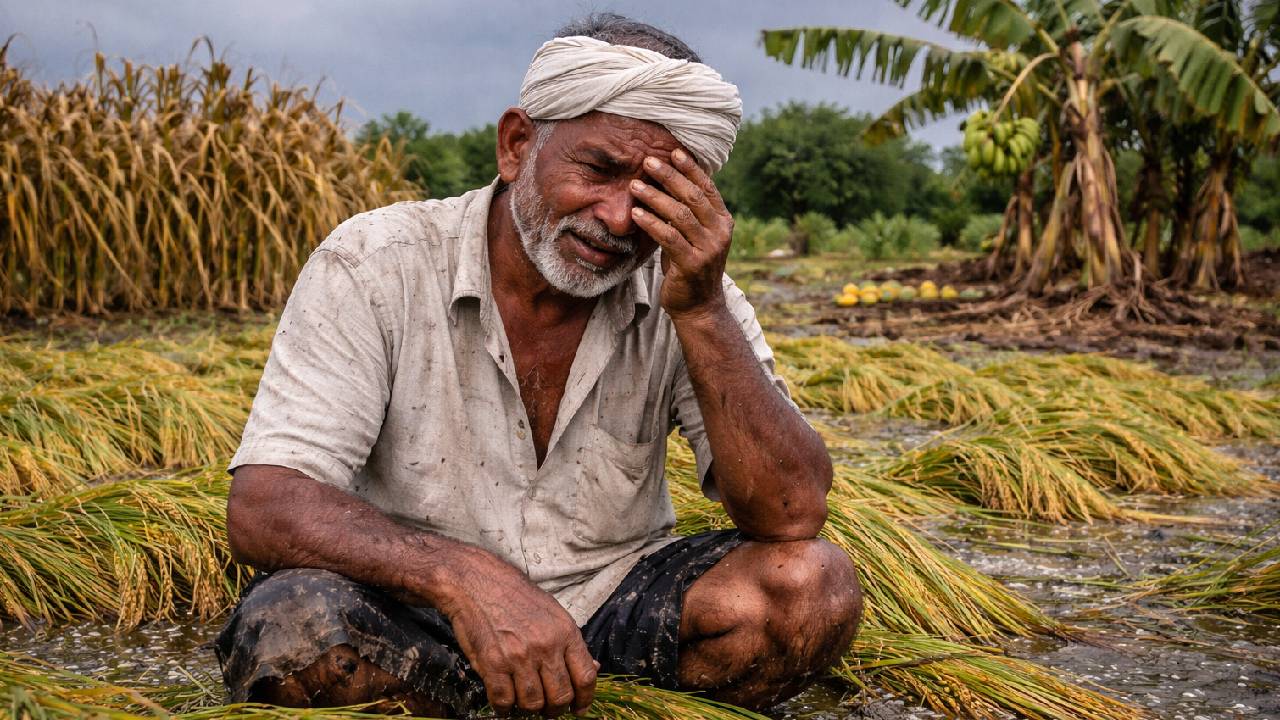 आंध्र प्रदेश में बेमौसम बारिश से धान-मक्का और बागवानी फसलें चौपट, सरकार ने दिए तुरंत सर्वे के निर्देश