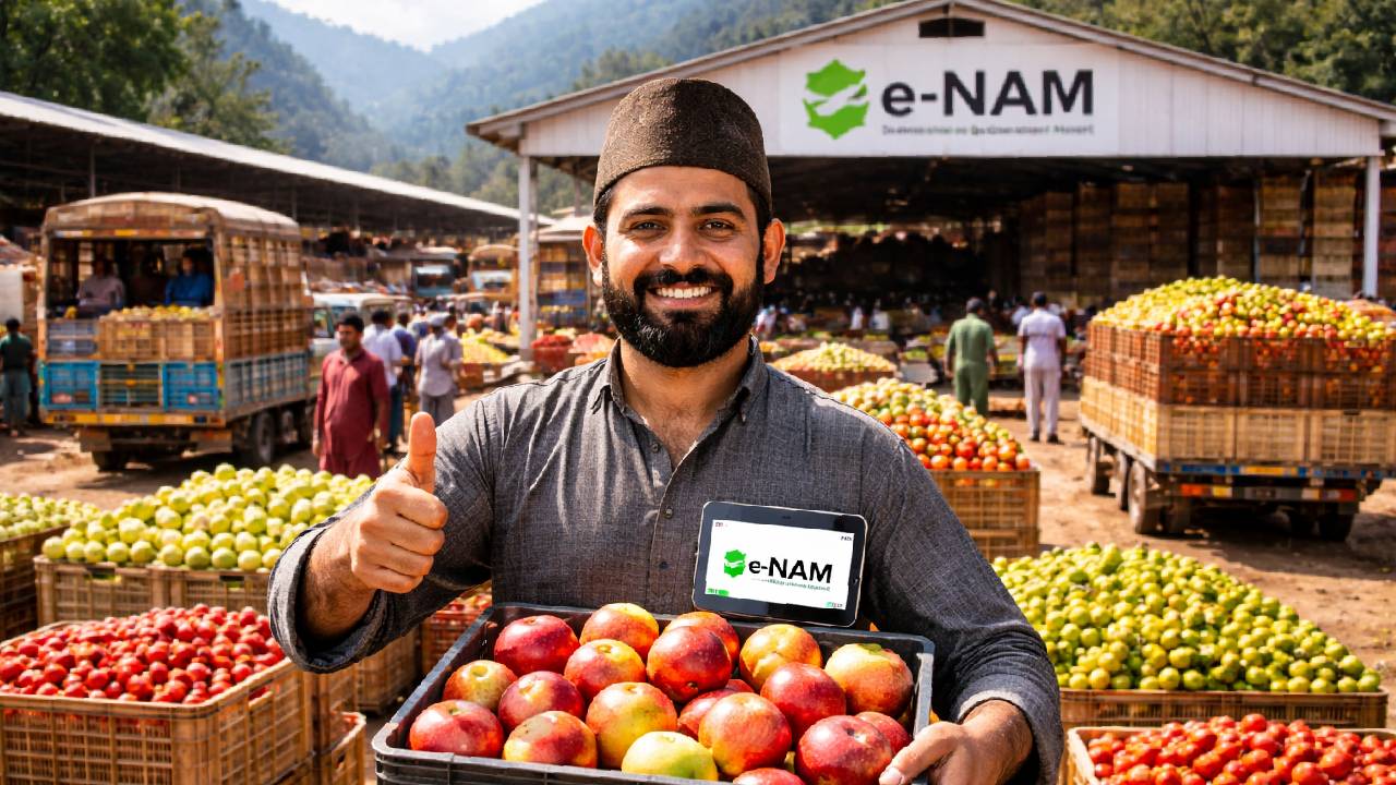 E Nam Expansion Jammu Kashmir Interstate Agri Trade Digital Mandi Farmers Market Access India
