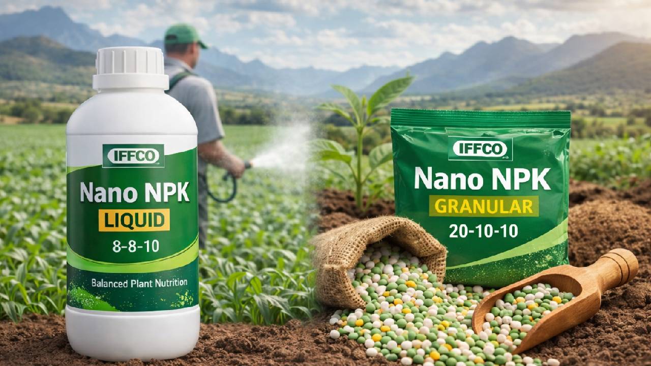 खेती में नई क्रांति की शुरुआत: नैनो NPK खाद को केंद्र की मंजूरी, किसानों को मिलेगा बड़ा फायदा