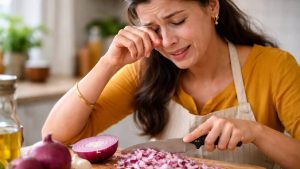 प्याज काटते ही क्यों छलक पड़ते हैं आंसू? जानें कारण और तुरंत राहत देने वाले किचन हैक्स