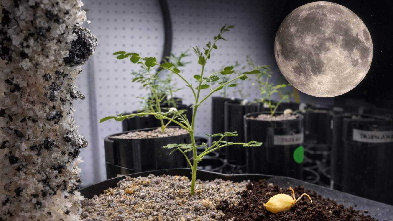Scientists Grow Chickpeas In Simulated Moon Soil Experiment Future Lunar Farming Space Agriculture