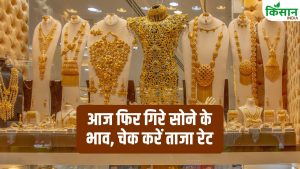 Gold Rate: आज फिर गिरे सोने के दाम, चांदी की कीमत में स्थिरता… क्या अभी खरीदना रहेगा फायदे का सौदा?