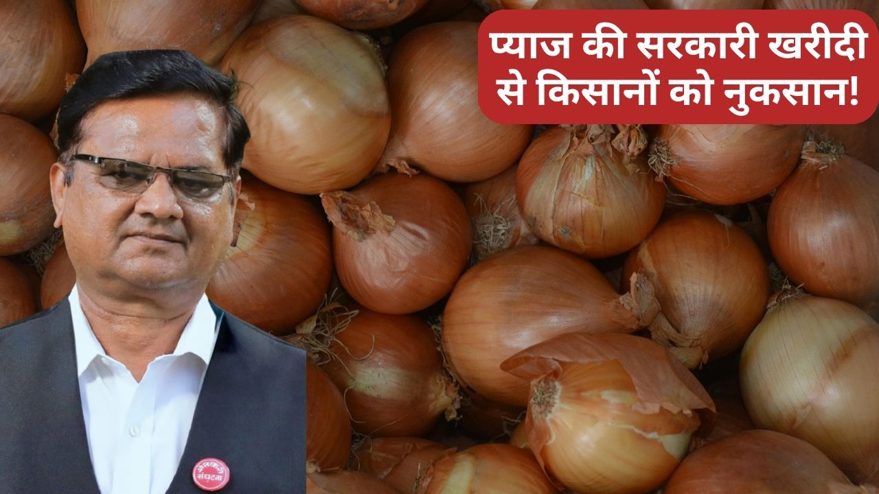 अप्रैल से शुरू होगी प्याज की खरीदी, 2 लाख टन है लक्ष्य.. सरकार के फैसले से शेतकरी संगठन के नेता नाराज
