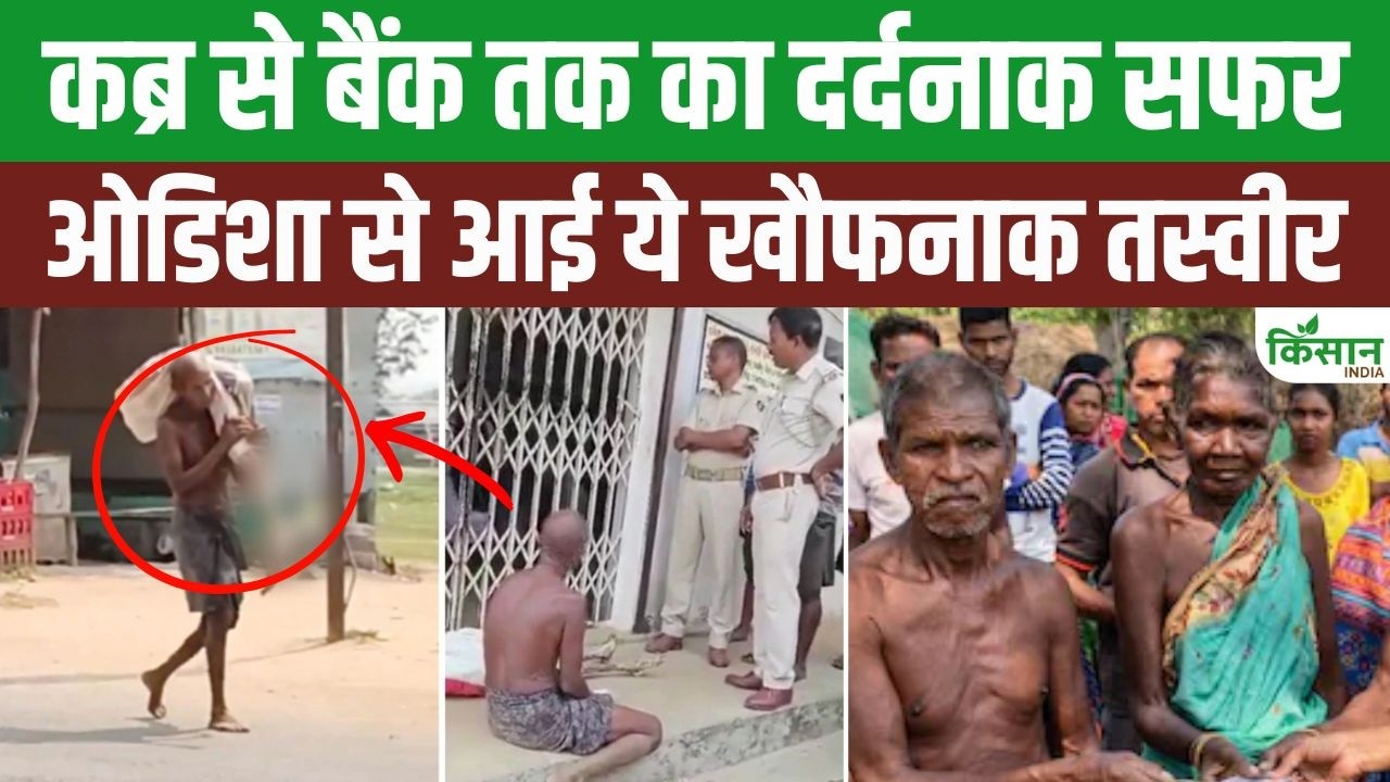 Odisha Deadbody Viral Video Harrowing Journey From Grave To Bank