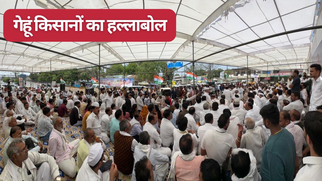 Farmers Outraged Over Wheat Procurement Issues In Madhya Pradesh Kisan Congress Announces Blockade Of Agra Mumbai Highway On May 7