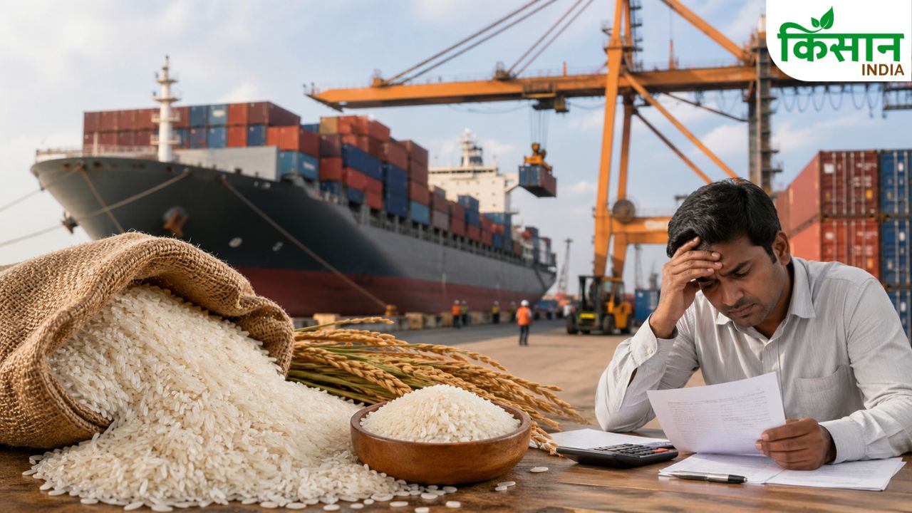 Basmati Rice Export Crisis Shipping Charges Iran War Impact India Exporters Problem