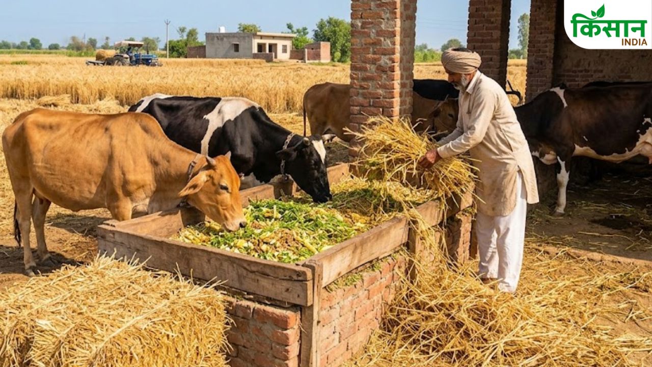Feeding New Straw After Wheat Harvesting Keep Your Animals Fit And Prevent Stomach Ailments