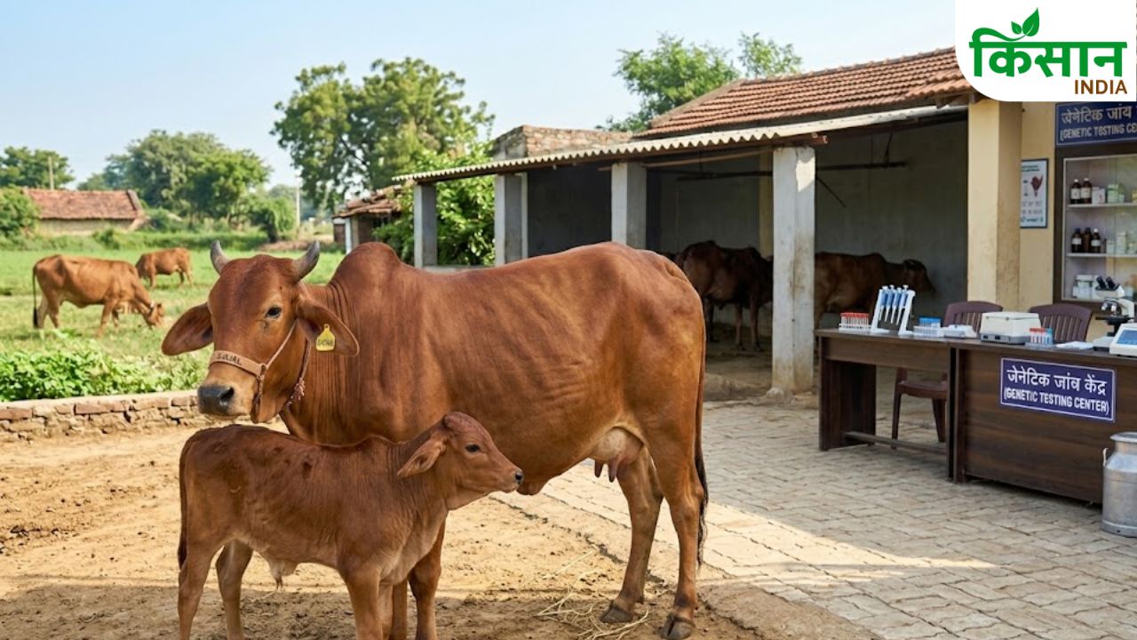 Uttar Pradesh Desi Breed Genetic Testing Goat Sheep Farmer Income Increase