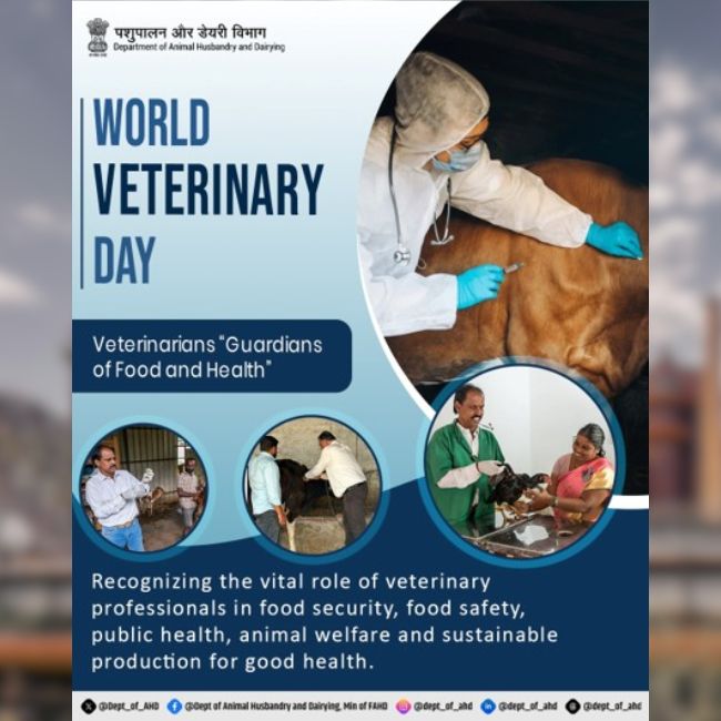 World Veterinary Day, Animal Health, Food Safety, Public Health, Veterinary Services,