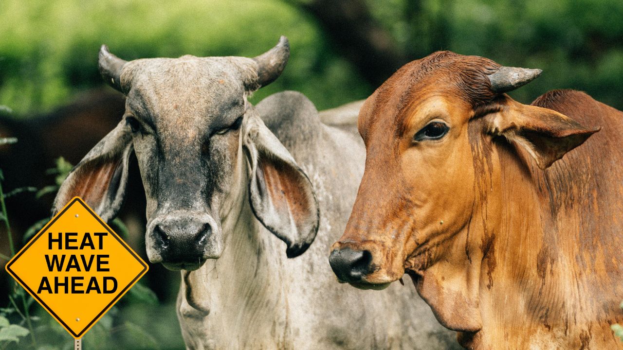 Animal Heat Stroke Symptoms Milk Production Drop Summer Livestock Care Tips