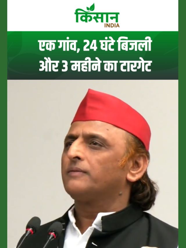 अखिलेश यादव का बड़ा दावा: 3 महीने में गांव को 24 घंटे मुफ्त बिजली